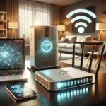 High-speed internet modem and router in 2024